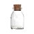 Potinho de Vidro Tampa de Rolha 50ml - 01 unidade - Rizzo - Imagem 1