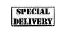 Carimbo Artesanal Special Delivery - M - 6,0x2,7cm - Cod.RI-041 - Rizzo Confeitaria - Imagem 1