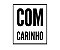Carimbo Artesanal com Carinho - G - 6,0x7,0cm - Cod.RI-002 - Rizzo Confeitaria - Imagem 1