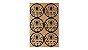 Etiquetas Artesanais Pão de Mel - Kraft - 4cm - 12 unidades - Rizzo Confeitaria - Imagem 1