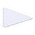 Raspador Triangular Prolipropileno - 13cm - Cod.RT13 - Solrac - Rizzo Confeitaria - Imagem 1
