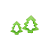 Cortador Plástico Árvore de Natal - Prime Chef - Rizzo - Imagem 1