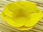 Forminha para Doces Floral Leka  Colorset Amarelo Claro - 40 unidades - Decorart - Imagem 1