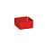 Forminha Reta para Doces Vermelho - 100 unidades - 3,5x3,5x2cm - Cromus Profissional - Imagem 1