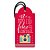 Decor Home Tag 2 - Meu Riso é tão Feliz Contigo - DHT2-070 -  LitoArte Rizzo Confeitaria - Imagem 1