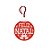 Decor Home Tag 4 Natal - Bola Natalina Feli Natal - DHT4N-008 - LitoArte Rizzo Confeitaria - Imagem 1