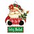 Placa Decorativa em MDF - Decor Home Natal - Papai Noel - DHN-029 - LitoArte Rizzo Confeitaria - Imagem 1