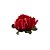 Forminha para Doces Finos - Rosa Maior Vermelha 40 unidades - Decora Doces - Rizzo - Imagem 1