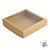 Caixa 25 Doces com Visor S8 (19cm x 19cm x 4cm) Kraft - 10 unidades - Assk - Rizzo - Imagem 2