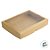 Caixa 24 Doces com Visor S9 (19cm x 25cm x 4cm) Kraft - 10 unidades - Assk - Rizzo Embalagens - Imagem 2