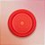 Prato Bolo Descartável 15cm Vermelho 10 unidades Trik Trik - Imagem 1