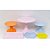 Kit Comemore 03 - Colors Laranja, Rosa Candy , Azul Candy e Amarelo- Só Boleiras - Rizzo - Imagem 1