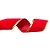 Fita Aramada Veludo com Filete - Vermelho e Ouro - 6,3cm x 9,14m  - 1 unidade - Cromus - Rizzo - Imagem 1