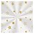 Saco Transparente Decorado - 15x22cm - Estrela Ouro - 100 unidades - Cromus - Rizzo Embalagens - Imagem 1