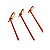 Palito em Bambu p/ petiscos - 20 unidades - Ref. HA220 - 12 cm - Silver Festas - Imagem 1