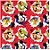 Folha para Ovos de Páscoa Mickey Friendship Vermelho 69x89cm - 05 unidades - Cromus Páscoa - Imagem 1