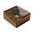 Caixa Gaveta com Visor Nº1 (8cm x 8cm x 4cm) Marrom 10 unidades Assk Rizzo - Imagem 1