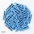 Mini Prendedor de Madeira Azul Claro 3,5cm - 50 Unidades - Rizzo - Imagem 1