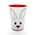 Copo para Colorir Color Cup Coelho de Páscoa - Laranja - 10cm - 1 unidade - Rizzo - Imagem 4