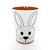 Copo para Colorir Color Cup Coelho de Páscoa - Laranja - 10cm - 1 unidade - Rizzo - Imagem 4