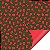 Folha para Ovos de Páscoa Double Face Coelhinhos Vermelho 69x89cm - 05 unidades - Cromus Páscoa - Imagem 1