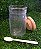 Pote de Vidro Hermético com Colher e Tampa de Madeira - 300ml - 7cm x 11,5cm - Cromus - Rizzo - Imagem 3