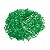 Palha de Seda Decorativa Verde Bandeira - 01 pacote 50g - Cromus - Rizzo - Imagem 1
