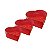 Kit Caixa Papel Rígido Coração Vermelho Tampa Cristal You re My Sunshine - 03 Unidades - Rizzo - Imagem 1