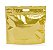 Sacola Metalizada com Zip P 32x40x5cm Dourado - 01 unidade - Cromus - Rizzo Embalagens - Imagem 1