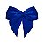 Lacinho Azul Royal Tipo Gravatão - Pct c/ 10 peças - Laços Marcela - Rizzo - Imagem 1