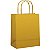 Sacola de Papel GG 39x32x16cm - Ouro Metalizado Fosco - Fundo Largo - 10 unidades - Cromus - Rizzo - Imagem 1