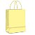 Sacola de Papel G Amarelo Bebê - 32x26,5x13cm  - 10 unidades - Cromus - Rizzo - Imagem 1