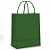 Sacola de Papel G 32x26,5x13cm - Verde Escuro - Fundo Largo - 10 unidades - Cromus - Rizzo - Imagem 1