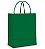 Sacola de Papel M Verde Escuro - 26x19,5x9,5cm - 10 unidades - Cromus - Rizzo - Imagem 1