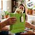 Sacola de Papel M Verde - 26x19,5x9,5cm - 10 unidades - Cromus - Rizzo - Imagem 4