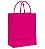 Sacola de Papel M Pink - 26x19,5x9,5cm - 10 unidades - Cromus - Rizzo - Imagem 1