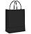 Sacola de Papel M Preto - 26x19,5x9,5cm - 10 unidades - Cromus - Rizzo - Imagem 1