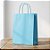 Sacola de Papel M Azul Claro - 26x19,5x9,5cm - 10 unidades - Cromus - Rizzo Embalagens - Imagem 1