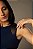 Top Cropped Preto em Amni com Tule Evidence 1299 - Imagem 3