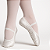 Sapatilha Ballet Meia Ponta Cetim Branca Evidence 022 - Imagem 1