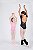 Collant de Ballet Infantil Meia Manga com Renda Capezio Ref CAP267 - Imagem 1