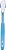 Colher LOLLY Com Ponta de Silicone Macia na cor AZUL - Imagem 2