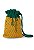 Bolsa Transversal em Crochê de Abacaxi Tropical Tiki - Imagem 1