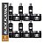 6 Kit Matizador Black Platinum Shampoo e Máscara 250g Anjore Atacado - Imagem 1