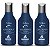 Kit Shampoo Condicionador e Leavein Cocoanut 300m Anjore Hidratação Brilho Nutrição com Óleo de Coco - Imagem 1