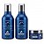 Kit Manutenção Capilar Atacado Shampoo Condicionador e Máscara 3 Cocoanut e 3 Pistache 300gr Anjore - Imagem 3