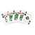 Baralho Copag Texas Holdem Vermelho 100% Plástico - Imagem 3