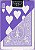 Baralho Bicycle Fashion Lavanda Reverse (Selo Azul) - Imagem 2