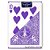 Baralho Bicycle Fashion Lavanda (Selo Azul) - Imagem 2