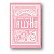 Baralho Tally-Ho Reverse Aloy Studio V1 Fan Back Pink - Imagem 2